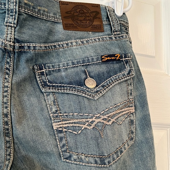 New Men’s Seven 7 Boot Cut Jeans Size 32x32 - Picture 7 of 16